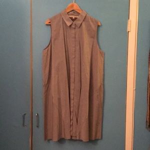 Plus Size collar neck dress